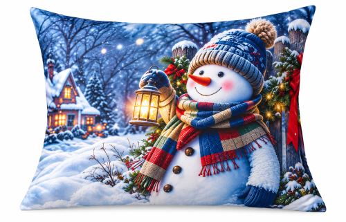 Obliečky TOP EXCLUSIVE SNEHULÁK LUMI s lucernou (2)