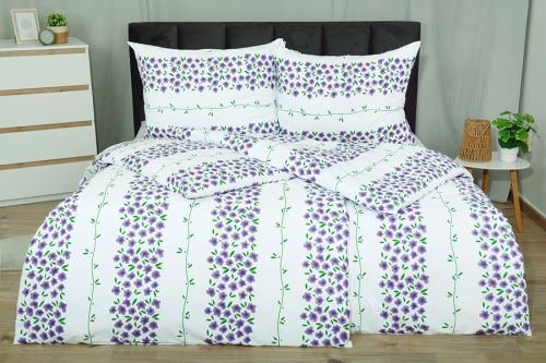 Obliečky flanel mikro FLOTA fialové