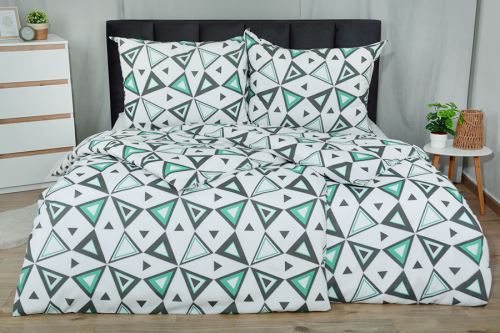 Krepové obliečky BASIC TRIA mint