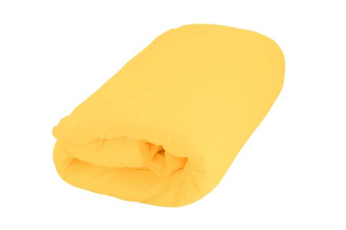 Jersey prestieradlo BASIC ŽLTÉ 90x200 cm