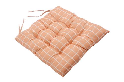 Sedák na stoličke KVADRA oranžový