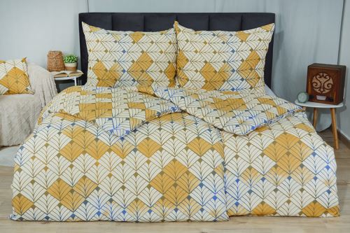 Bavlnené obliečky PLUS RENESA zlaté