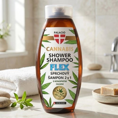Konopný sprchový šampon FLEX 2v1 500 ml (2)