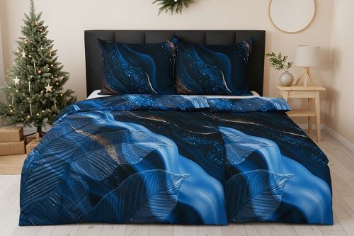 Obliečky TOP EXCLUSIVE ESPINA modré