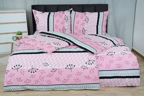 Bavlnené obliečky PLUS MOLEDA ružové