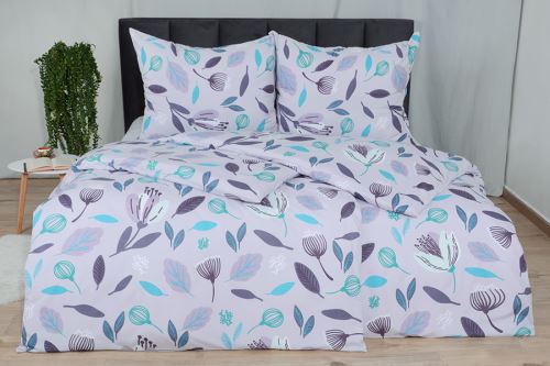 Obliečky mikrosatén EDELA lila