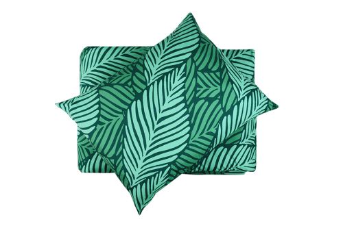 Obliečky mikrosatén 4dielne LEGA zelené (1)