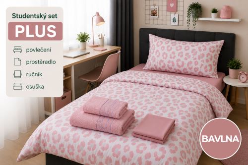Študentský set PLUS PARDA staroružový