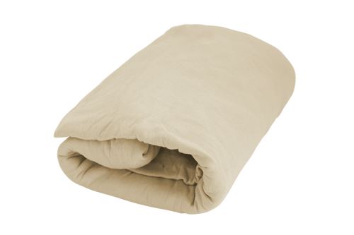Jersey prestieradlo BASIC  BÉŽOVÉ 90x200 cm