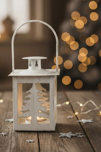 Kovová lucerna STROMČEK