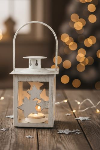 Kovová lucerna HVIEZDY