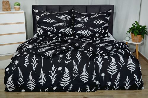 Obliečky z mikro BASIC SARKA čierne