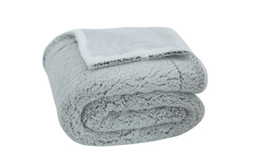 Obojstranná deka BERA strieborná