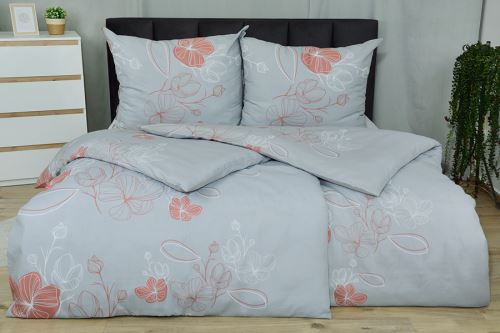 Bavlnené obliečky PLUS 4dielne TIMEA staroružové