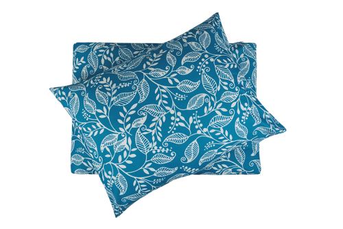 Bavlnené obliečky BASIC LISA modré (3)