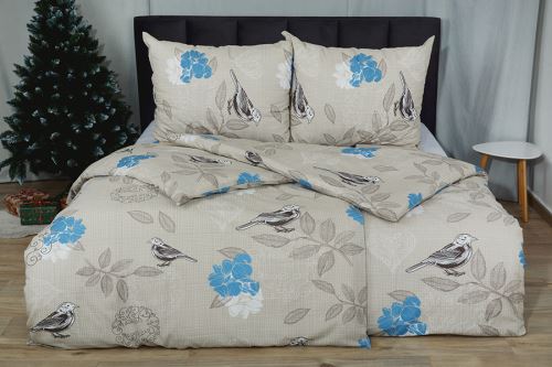 Krepové obliečky PLUS predľžené PARANA béžové