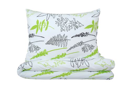 Obliečky MUŠELÍN mikro FOGERA limetkové (3)