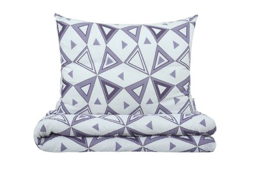 Krepové obliečky BASIC TRIA fialové (1)