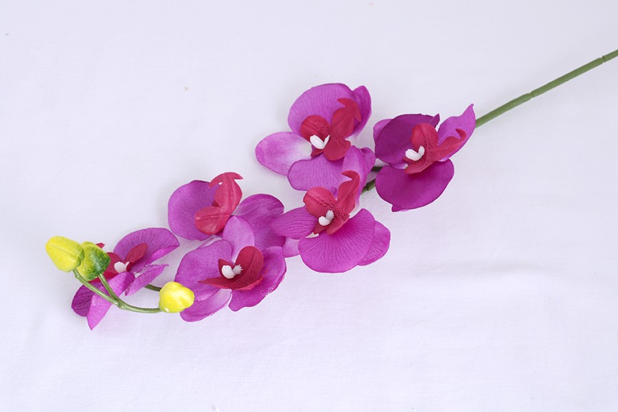 Umelé kvety ORCHIDEJ fialovovínová