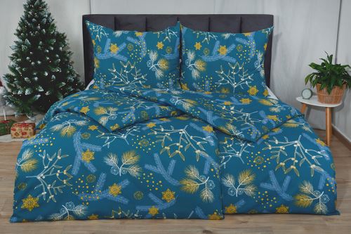 Bavlnené obliečky PLUS NALA modré