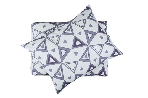 Bavlnené obliečky BASIC predľžené TRIA fialové