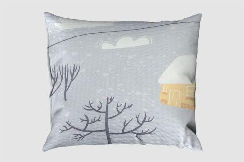 Obliečka krep PLUS 40x40 cm BIANO šedá