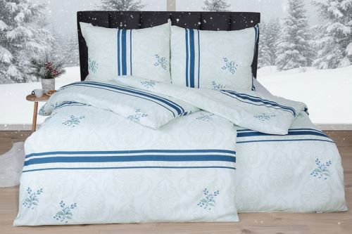 Bavlnené obliečky BASIC LAGIRI modré