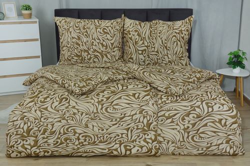 Bavlnené obliečky BASIC HELPA béžové