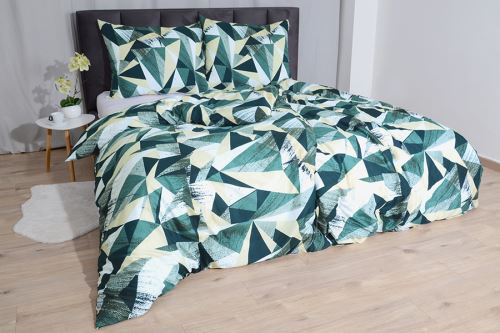 Obliečky mikrosatén predľžené ALBA tyrkysové (4)