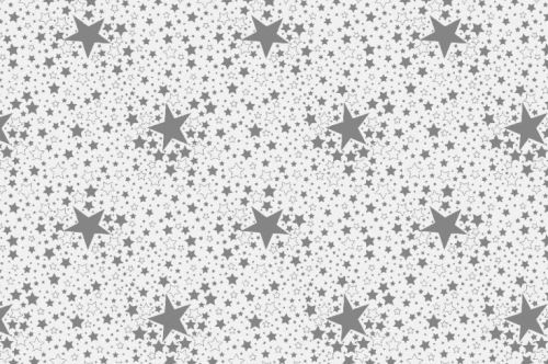 PVC obrus VIANOČNÁ HVIEZDA strieborný