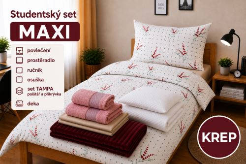 Študentský set MAXI LEVANDA fuchsiový