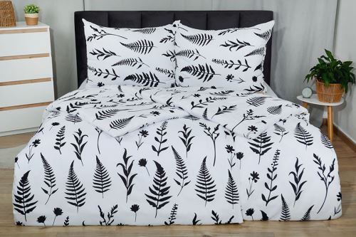 Obliečky z mikro BASIC SARKA biele