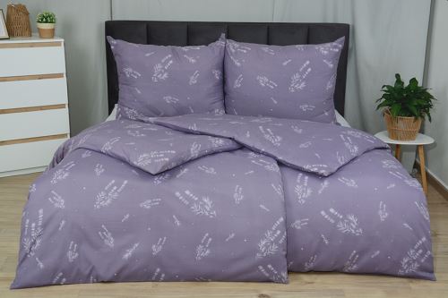 Krepové obliečky PLUS predľžené VIOLA fialové