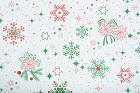 PVC obrus VIANOČNÝ KÚZLO červený 180x140 cm