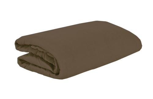 Jersey prestieradlo BASIC 90x200 cm HNEDÉ