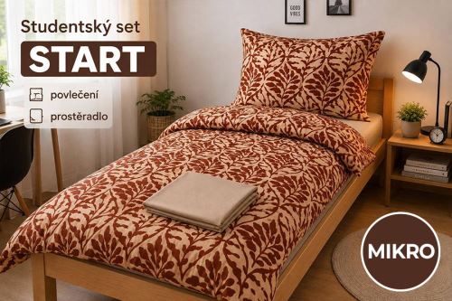 Študentský set START LONA hnedý