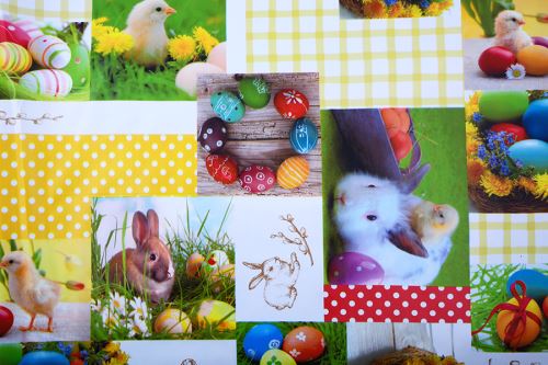 PVC obrus VEĽKONOČNÉ VAJÍČKA