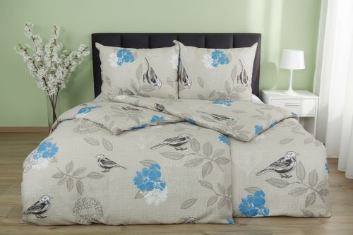 Bavlnené obliečky PLUS PARANA béžové