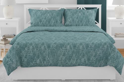 Zimné Bavlnené obliečky PREMIUM LEDA petrolejové Zimné Bavlnené obliečky PREMIUM LEDA petrolejové