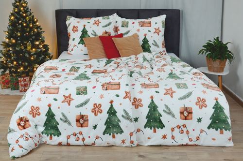 Vianočné Obliečky mikroplyš FROSTA