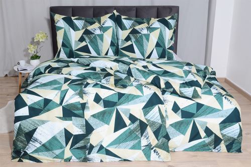 Obliečky mikrosatén predľžené ALBA tyrkysové (1)