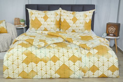 Krepové obliečky PLUS RENELA zlaté