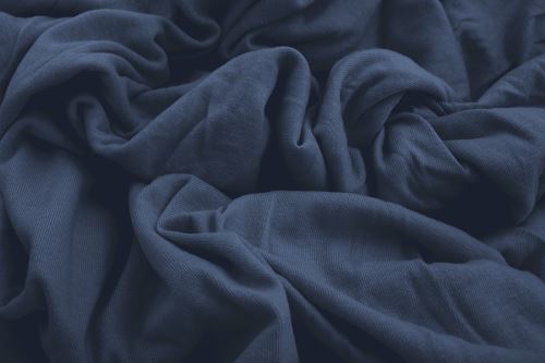 TOP Q jersey prostěradlo TMAVO MODRÉ 180x200 cm